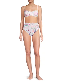 Nellie Hazy Ikat Bikini Top