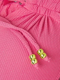 Alexis Metallic Bikini Top