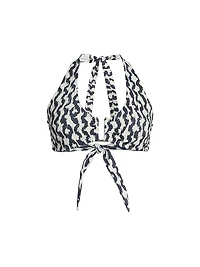 Shana Elysia Waves Bikini Top