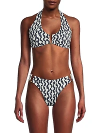 Shana Elysia Waves Bikini Top