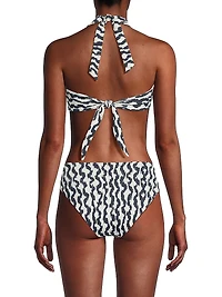 Shana Elysia Waves Bikini Top