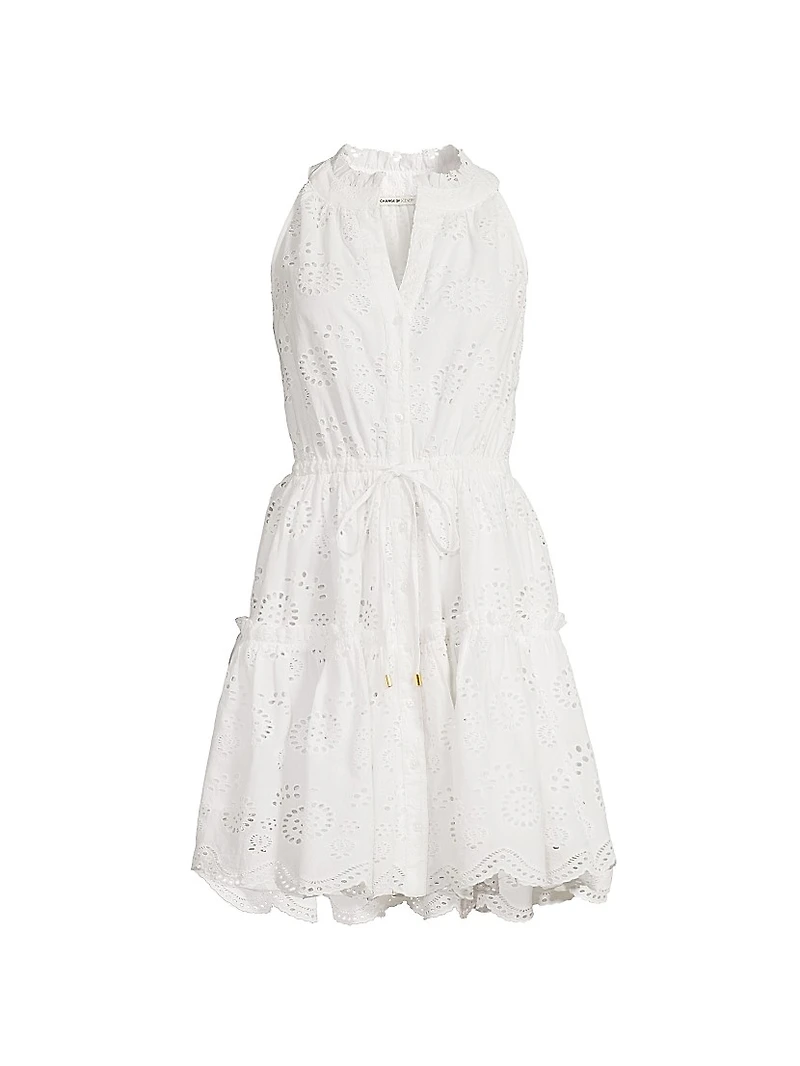 Charlotte Eyelet Minidress
