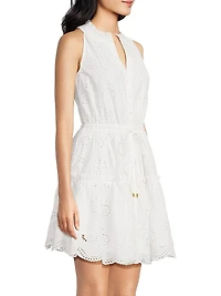 Charlotte Eyelet Minidress