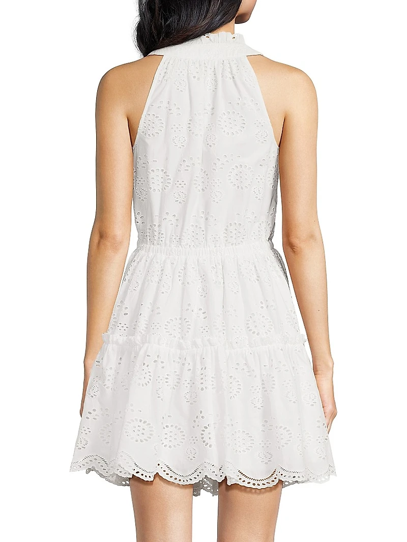 Charlotte Eyelet Minidress