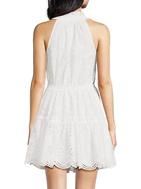 Charlotte Eyelet Minidress