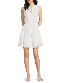 Charlotte Eyelet Minidress