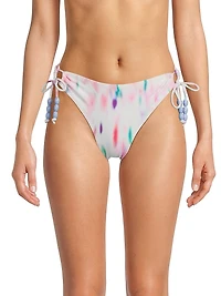 Taryn Ikat Hipster Tie Bikini Bottom