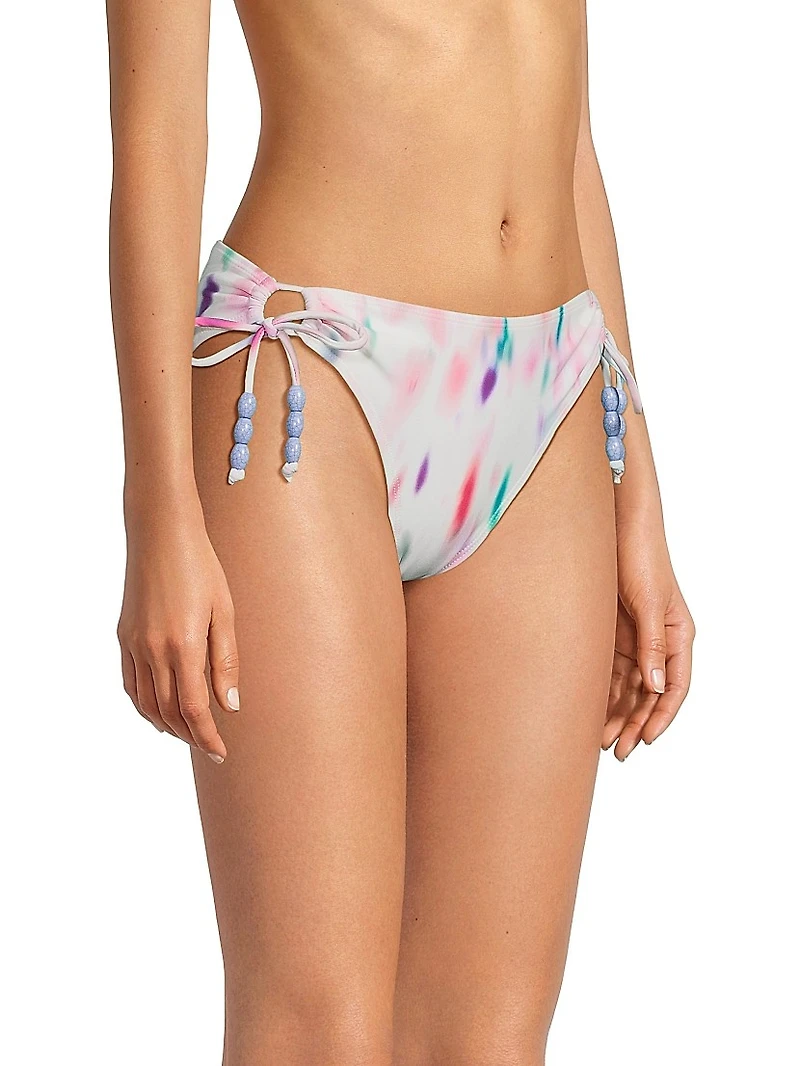 Taryn Ikat Hipster Tie Bikini Bottom