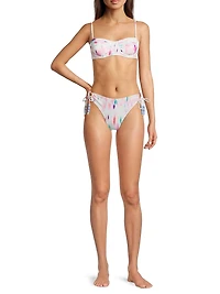 Taryn Ikat Hipster Tie Bikini Bottom