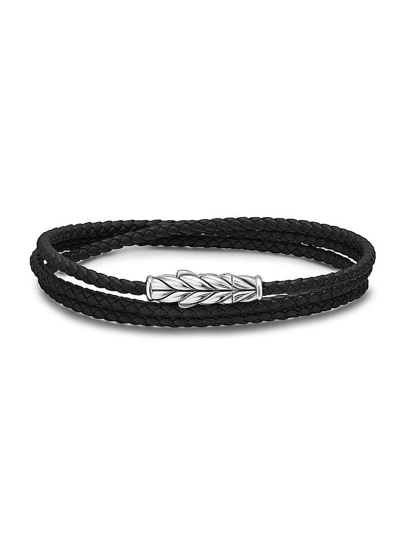 Chevron Triple Wrap Bracelet