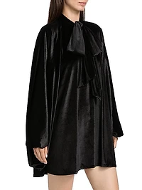 Emlyn Velvet Minidress