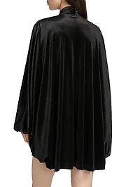 Emlyn Velvet Minidress
