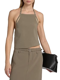 Apron Halter Top