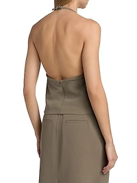 Apron Halter Top