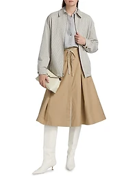 Gardeners Check Oversized Zip Bomber