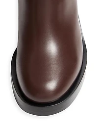 VLogo Signature Calfskin Ankle 70MM Boots