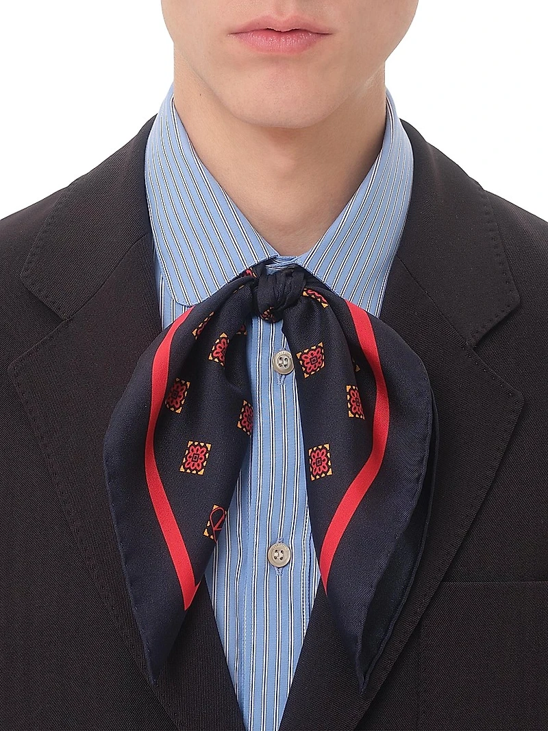 Single-Breasted Wool and Cotton Jacket