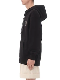 Cotton Hooded Sweatshirt with VG Patch