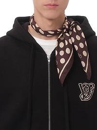 Cotton Hooded Sweatshirt with VG Patch