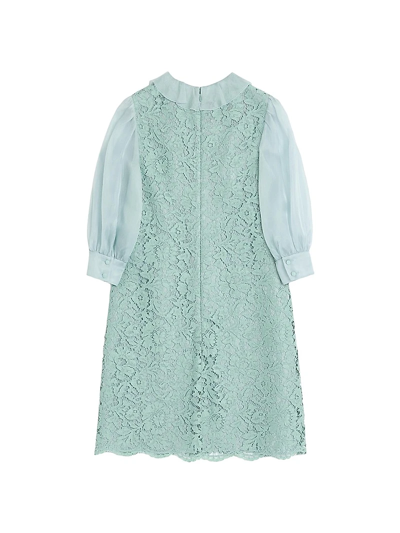 Short Dress Heavy Lace