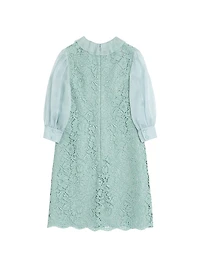 Short Dress Heavy Lace