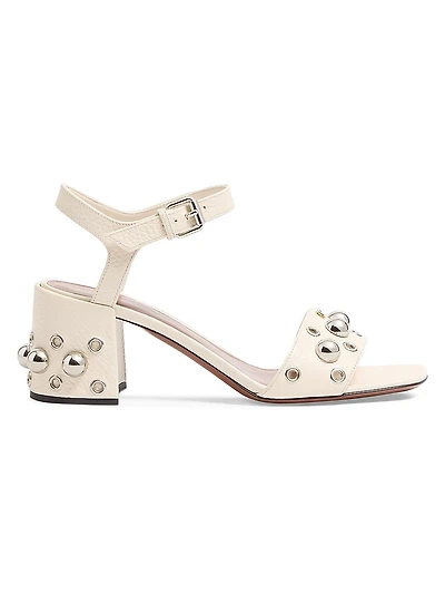 Nellcôte 60MM Sandals Grainy Calfskin