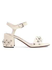 Nellcôte 60MM Sandals Grainy Calfskin