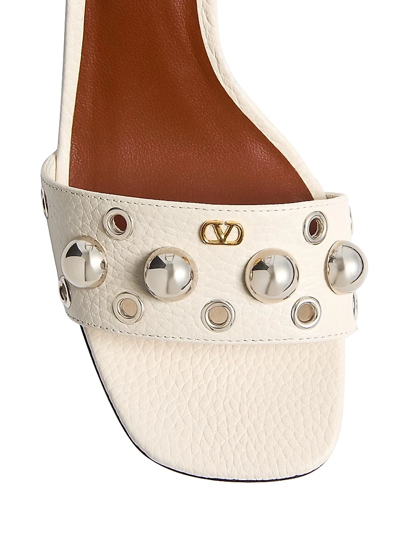 Nellcôte 60MM Sandals Grainy Calfskin