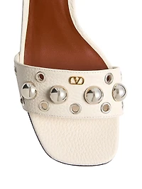 Nellcôte 60MM Sandals Grainy Calfskin