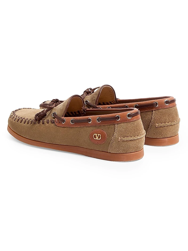 Palm Avenue Crust Leather Boat Shoes