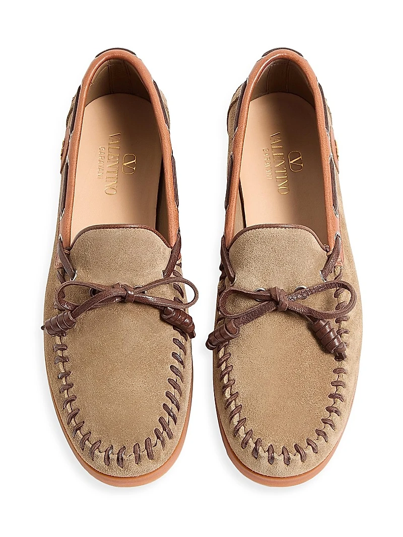 Palm Avenue Crust Leather Boat Shoes