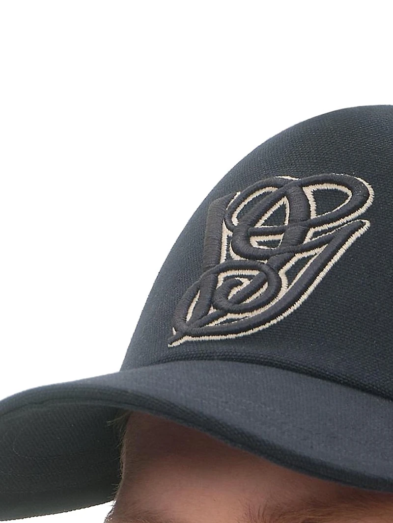 Cotton Baseball Cap with Embroidery