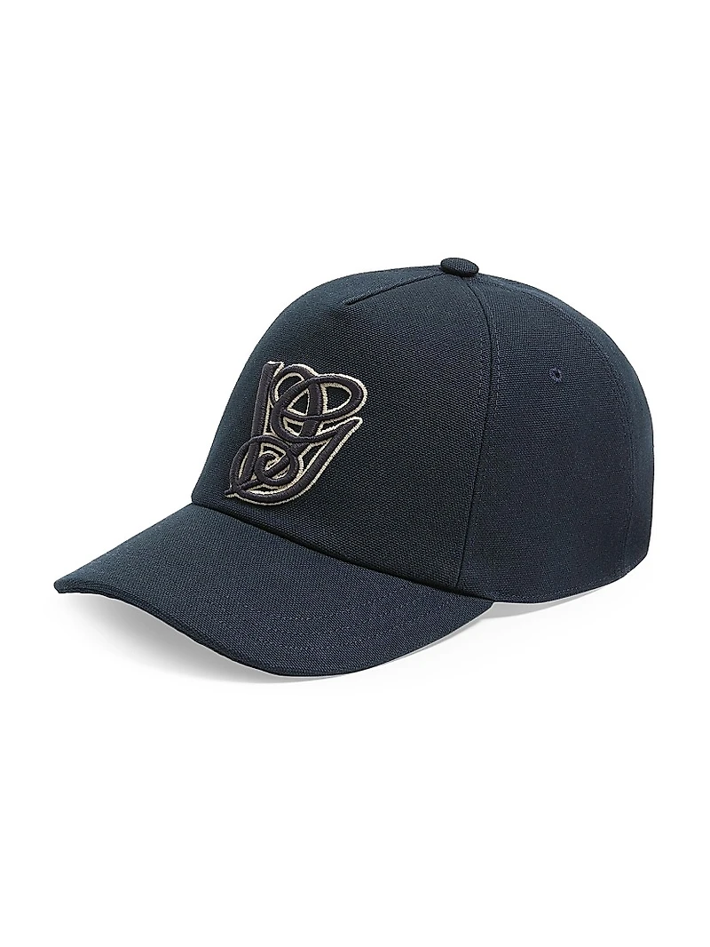Cotton Baseball Cap with Embroidery
