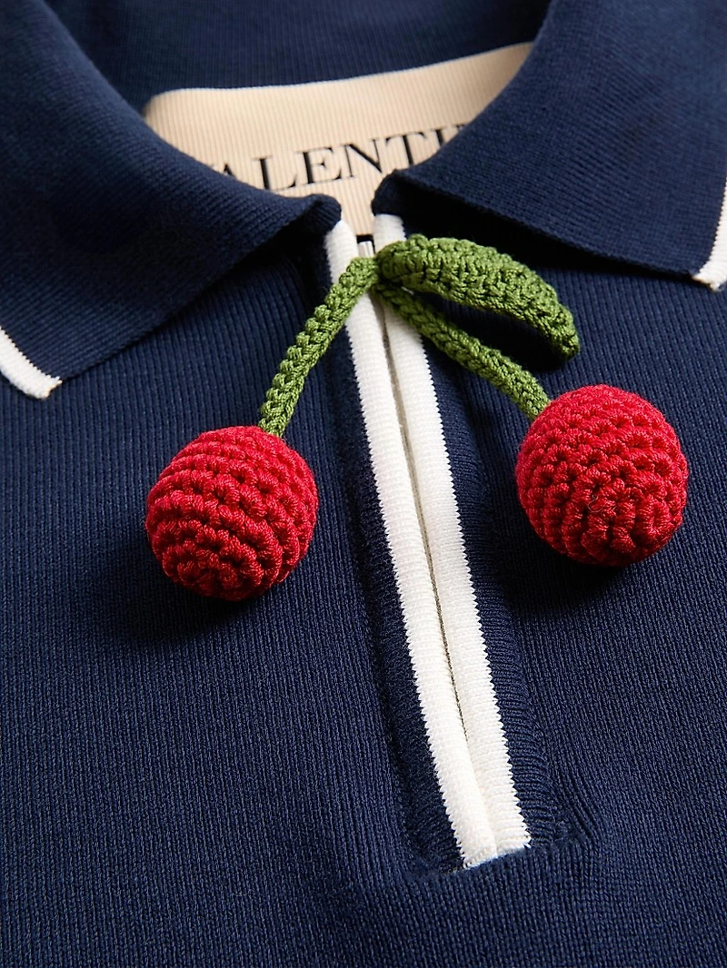 Cotton Top with Cherry