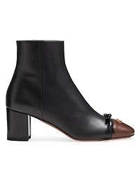 Valet Du Roi Kidskin Leather 60MM Ankle Boots