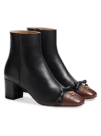 Valet Du Roi Kidskin Leather 60MM Ankle Boots