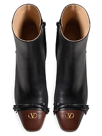 Valet Du Roi Kidskin Leather 60MM Ankle Boots