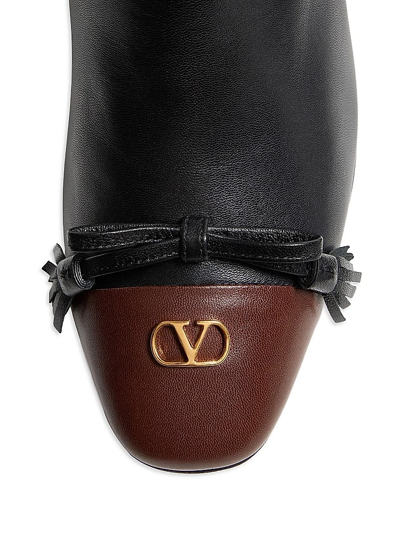 Valet Du Roi Kidskin Leather 60MM Ankle Boots