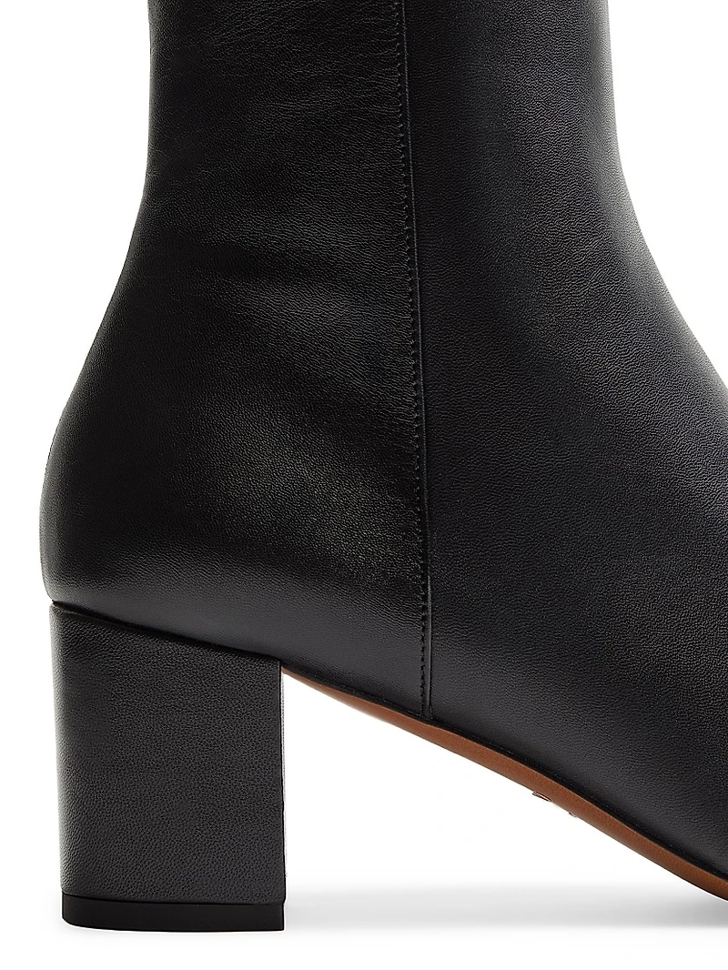 Valet Du Roi Kidskin Leather 60MM Ankle Boots