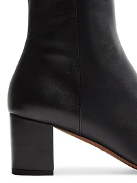 Valet Du Roi Kidskin Leather 60MM Ankle Boots