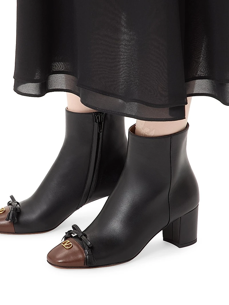 Valet Du Roi Kidskin Leather 60MM Ankle Boots