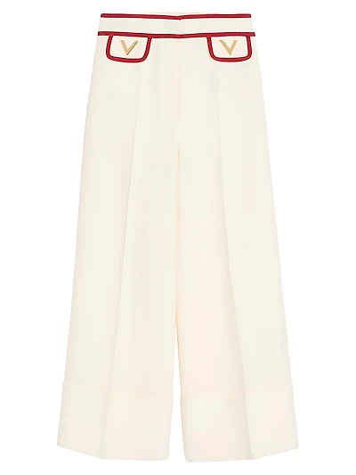 Crepe Couture Pants