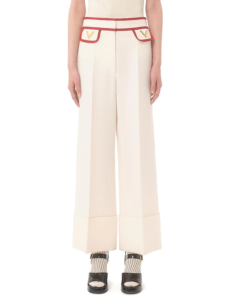 Crepe Couture Pants
