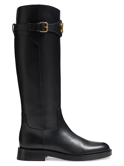 VLogo Signature 30MM Calfskin Boots