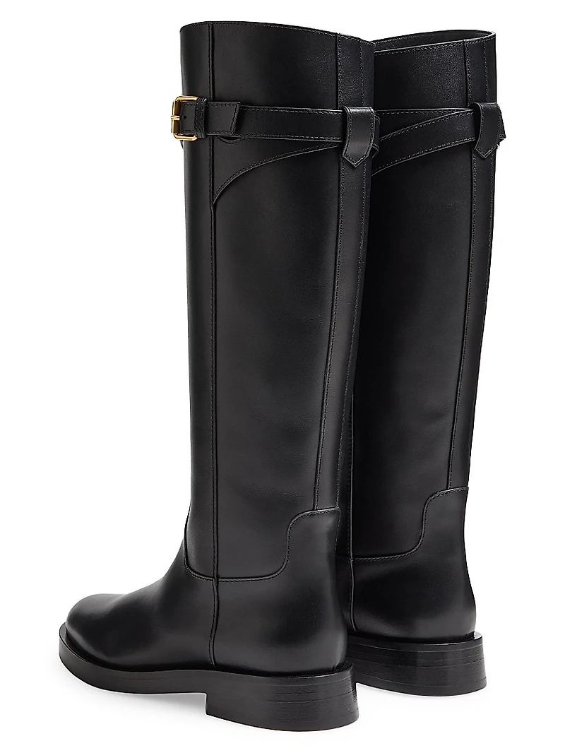 VLogo Signature 30MM Calfskin Boots
