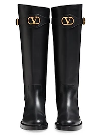 VLogo Signature 30MM Calfskin Boots