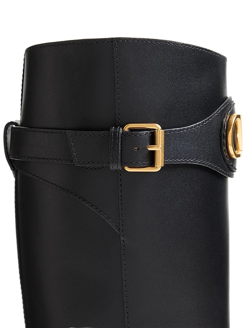 VLogo Signature 30MM Calfskin Boots