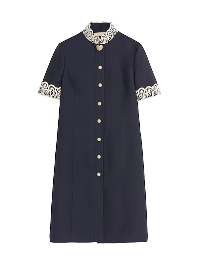 Crepe Couture Dress