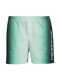 Jacquard Printed Swim Shorts