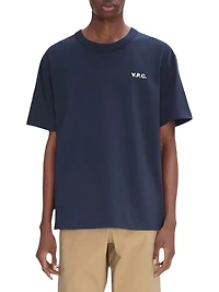 VPC Boxy Cotton Crewneck T-Shirt